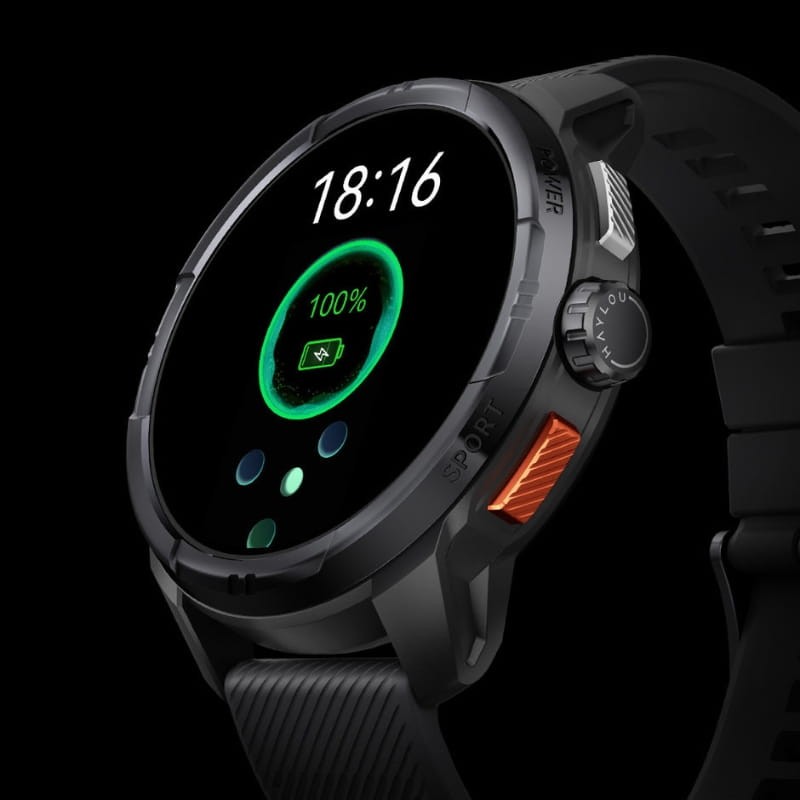 Haylou Solar Ultra Negro - carga inalámbrica