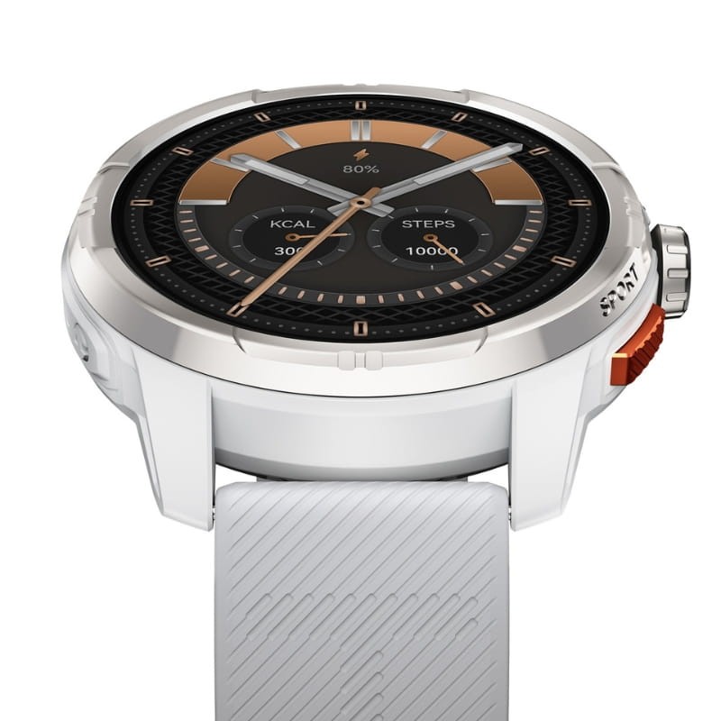 Haylou Solar Ultra Prata - pormenor do bisel