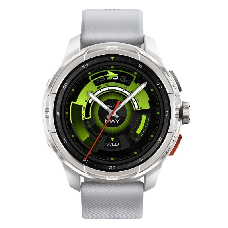 Haylou Solar Ultra Prata - vista frontal