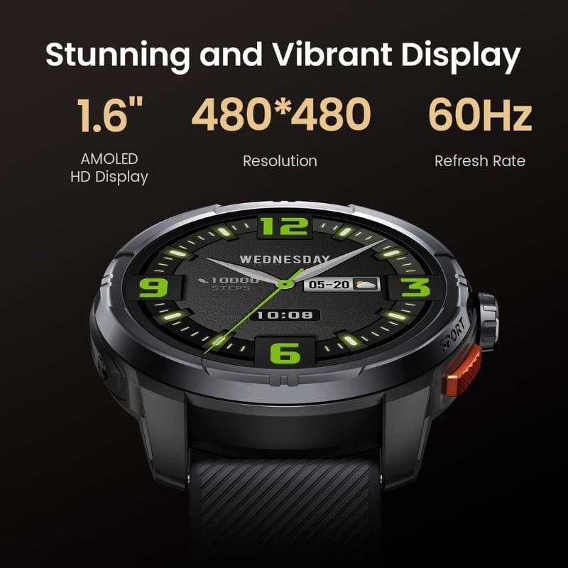 Haylou Solar Ultra Prata - caraterísticas de visualização