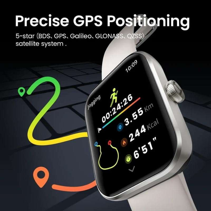 Haylou Watch 4 Branco - GPS integrado