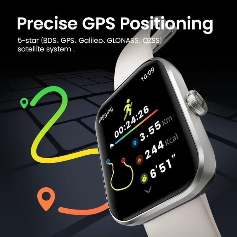 Haylou Watch 4 Branco - GPS integrado