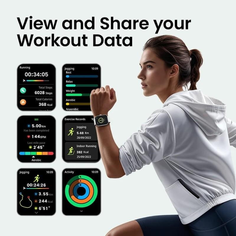 Haylou Watch 4 Branco - estatísticas de formação