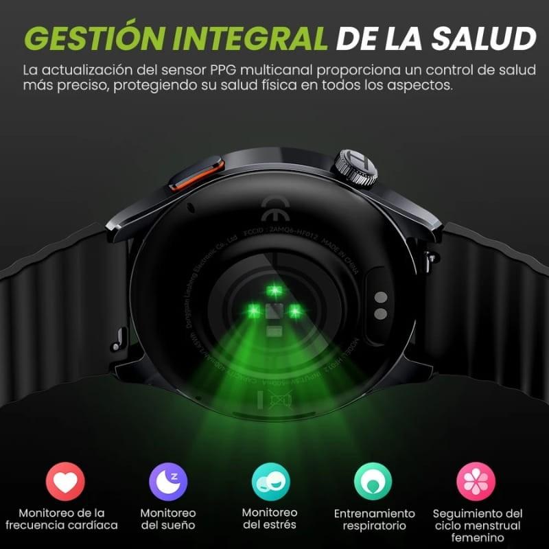 Haylou Watch 4S Preto - monitorização global da saúde
