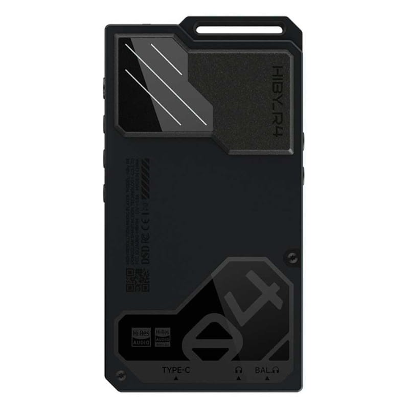 HiBy R4 Noir - Lecteur Hi-Res - vue arrière