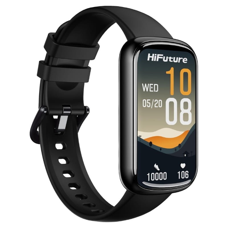 HiFuture Evo2 Negro - Reloj Inteligente - vista a 45 grados