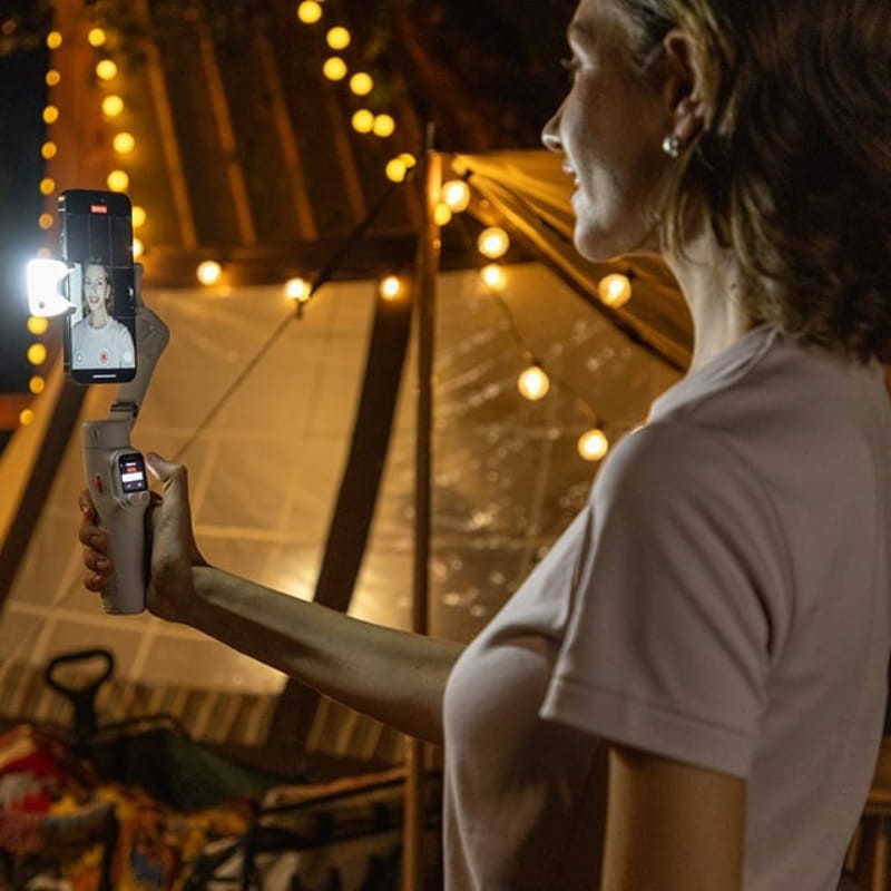 Hohem iSteady V3 Ultra Negro - luz integrada