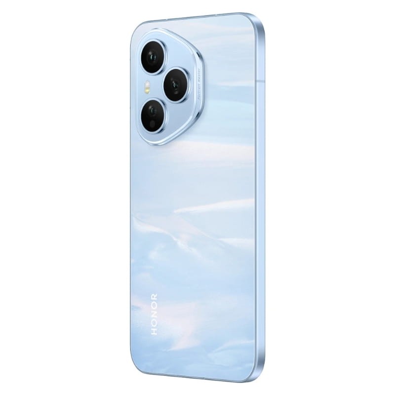 Honor 400 Pro 5G 12GB/512GB Azul - vista traseira a 45 graus
