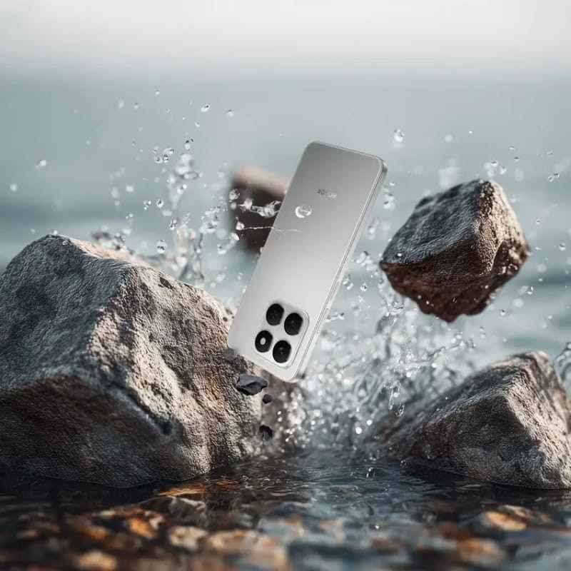 Honor 400 Smart 5G 6GB/128GB Plata - diseño resistente