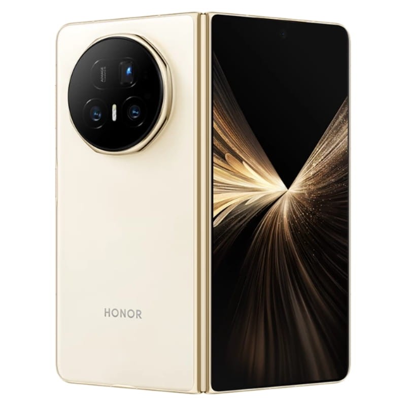 Honor Magic V5 5G 16Go/512Go Blanc Ivoire - conception pliable