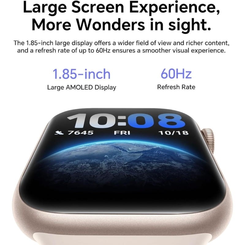 Honor Watch 5 Noir - caractéristiques de l'affichage