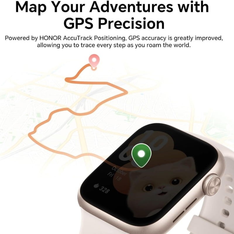 Honor Watch 5 Noir - Système GPS