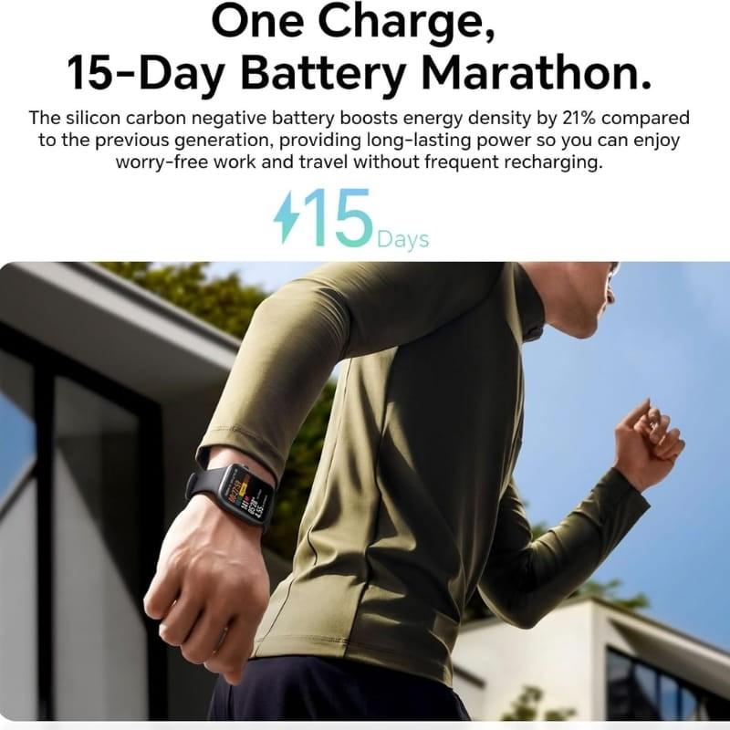 Honor Watch 5 Noir - autonomie de la batterie