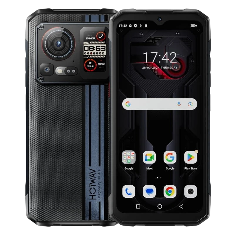 Hotwav Cyber 15 12GB/256GB Negro - Teléfono Móvil Rugged