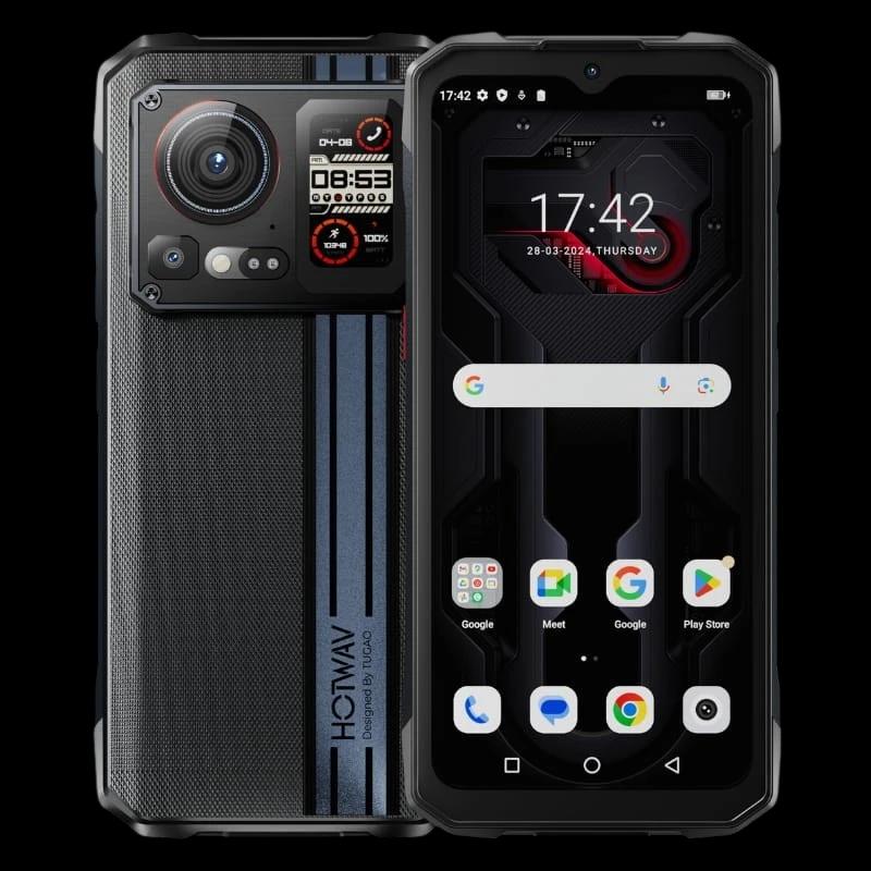 Hotwav Cyber 15 12GB/256GB Negro - Teléfono Móvil Rugged