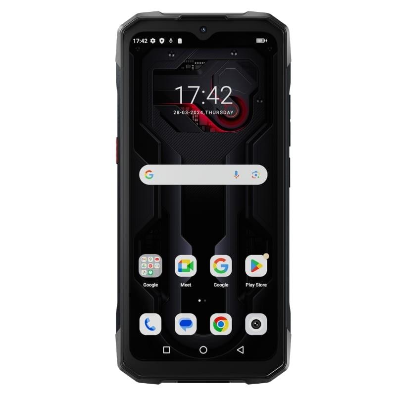 Hotwav Cyber 15 12GB/256GB Negro - Teléfono Móvil Rugged - vista frontal