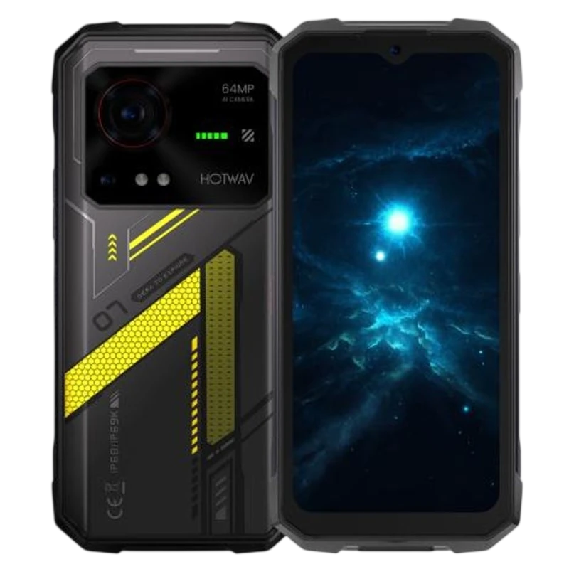 Hotwav Hyper 7 5G 8GB/256GB Amarelo Rugged