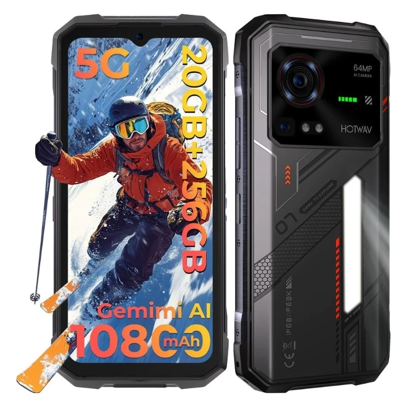 Hotwav Hyper 7 5G 8GB/256GB Negro Rugged