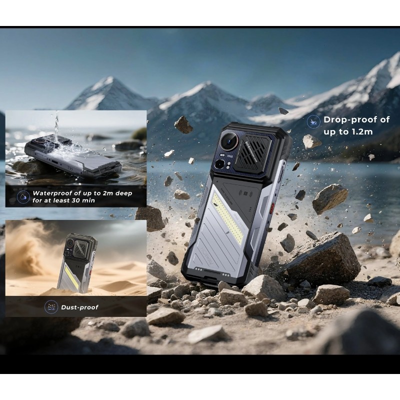 Hotwav Hyper 8 Pro 5G 12Go/512Go Robuste - conception robuste