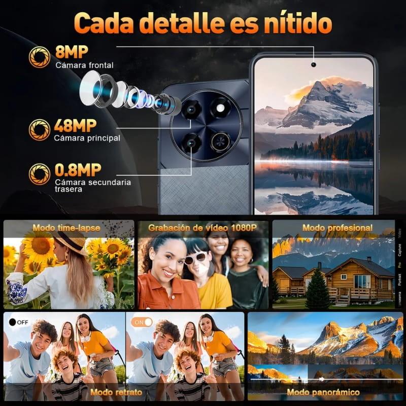 Hotwav Note 18 GT 8GB/256GB Dual SIM Negro - sistema de cámaras