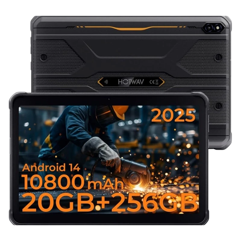 Hotwav R10 Pro 10,1 8GB/256GB WiFi + 4G Naranja Rugged