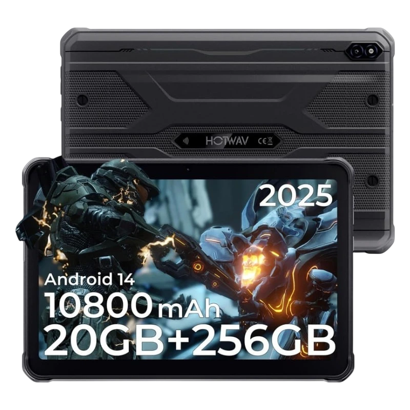 Hotwav R10 Pro 10,1 8GB/256GB WiFi + 4G Negro Rugged