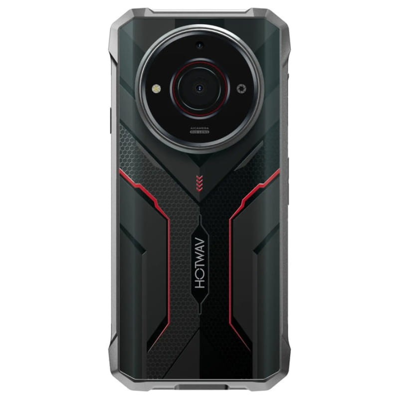 Hotwav T7S 4GB/128GB Preto Rugged - vista traseira