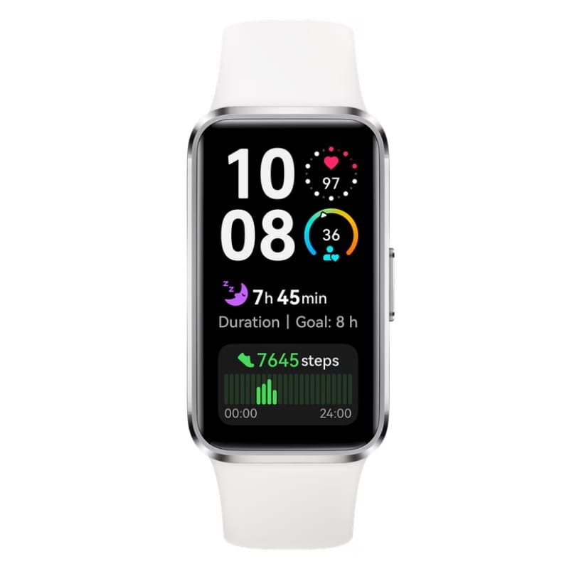 Huawei Band 10 Blanco - Pulsera de Actividad - vista frontal