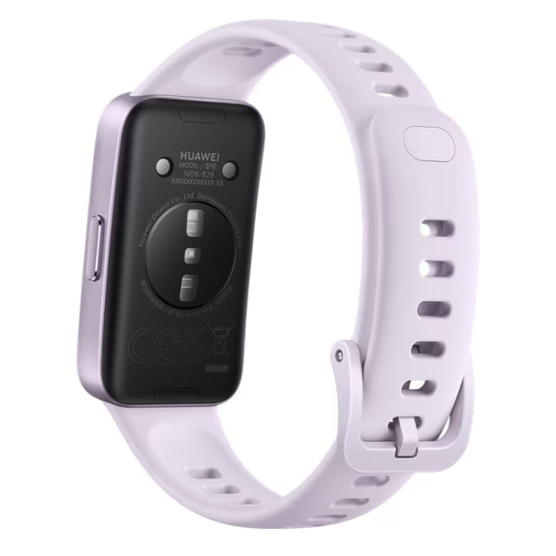 Huawei Band 10 Morado - Pulsera de Actividad - vista trasera a 45 grados