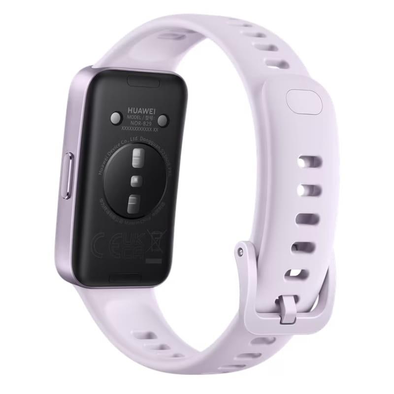 Huawei Band 10 Morado - Pulsera de Actividad - vista trasera a 45 grados