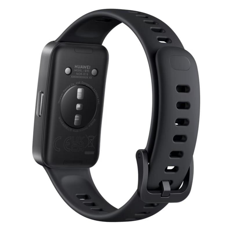 Huawei Band 10 Negro - Pulsera de Actividad - vista trasera a 45 grados