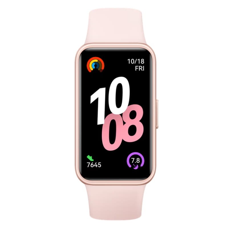 Huawei Band 10 Rosa - Pulseira de atividade - vista frontal