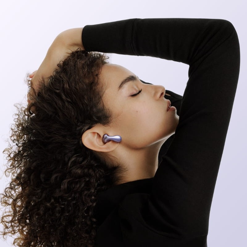 Huawei FreeBuds 6 ANC Púrpura - diseño semi in-ear