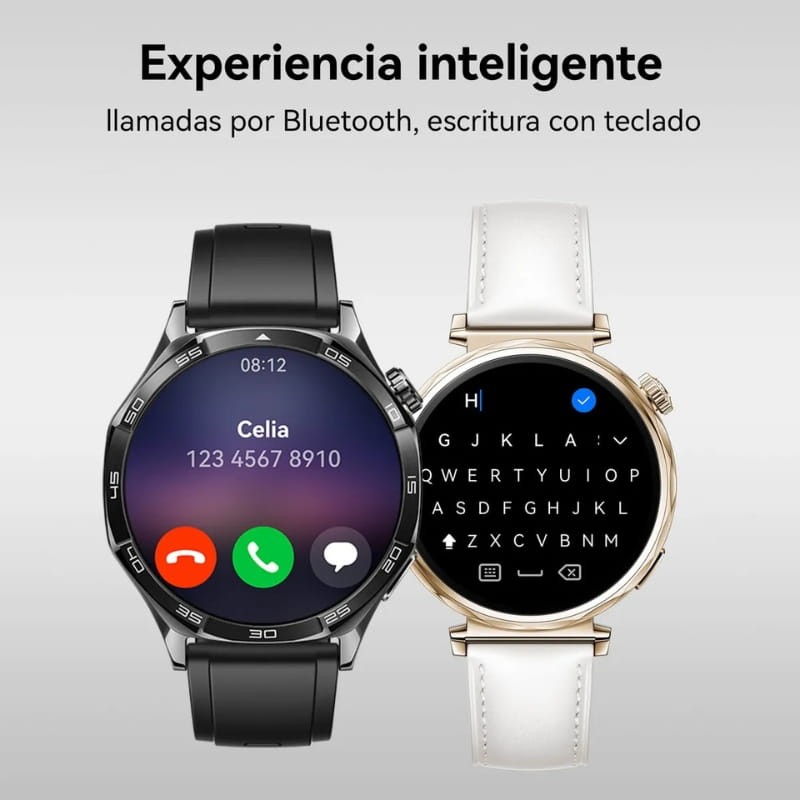 Huawei GT 5 46mm Correa de Cuero Marrón - llamadas Bluetooth