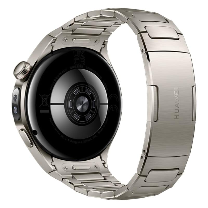 Huawei Watch 5 46 mm Prata - vista traseira