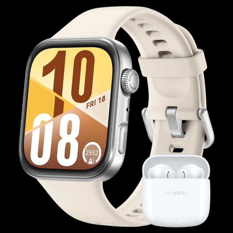Huawei Watch Fit 4 Branco + FreeBuds SE 2 Branco