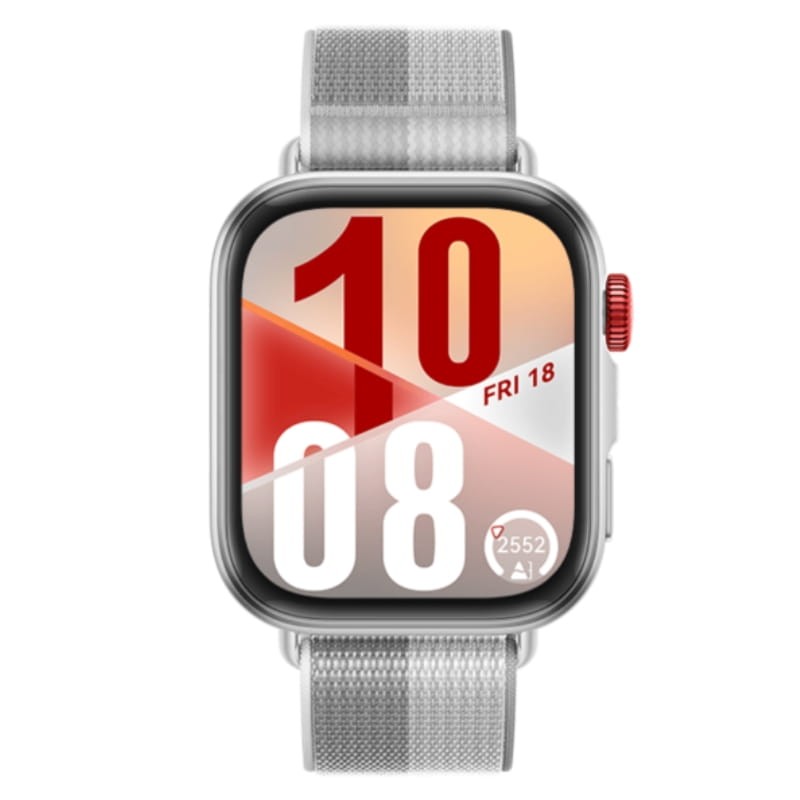 Huawei Watch Fit 4 Argent - vue de face