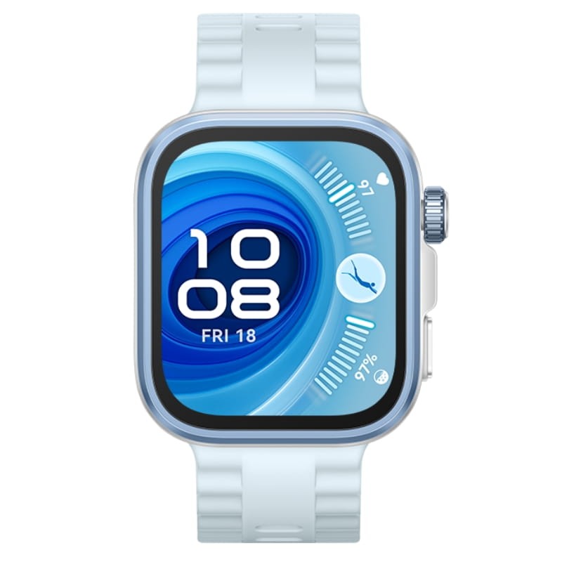 Huawei Watch Fit 4 Pro Bleu - vue de face