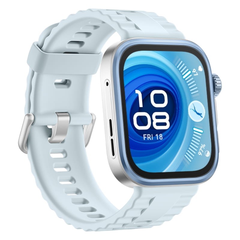 Huawei Watch Fit 4 Pro Bleu - Vue à 45 degrés