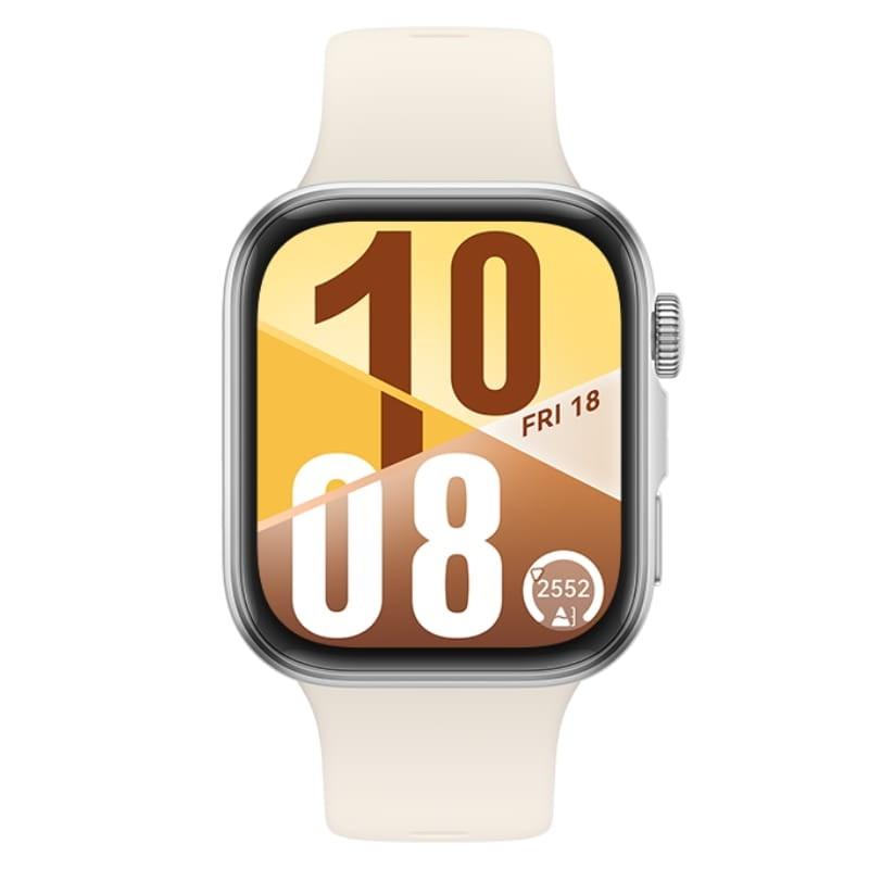 Huawei Watch Fit 4 Blanc - vue de face