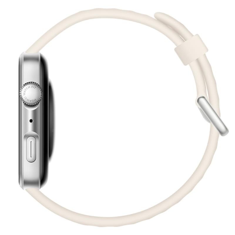 Huawei Watch Fit 4 Blanc - vue latérale