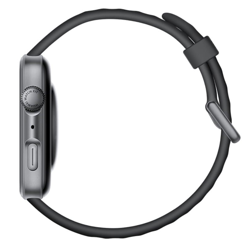 Huawei Watch Fit 4 Preto + FreeBuds SE 2 Branco - vista lateral