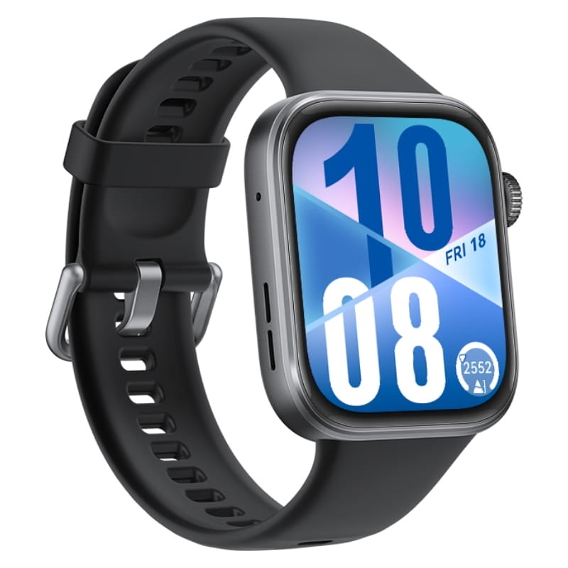 Huawei Watch Fit 4 Preto + FreeBuds SE 2 Branco - vista a 45 graus