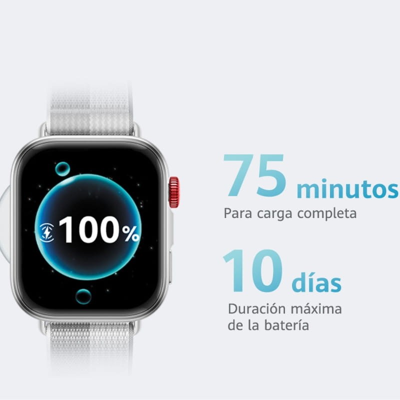 Huawei Watch Fit 4 Branco + FreeBuds SE 2 Branco - duração da bateria