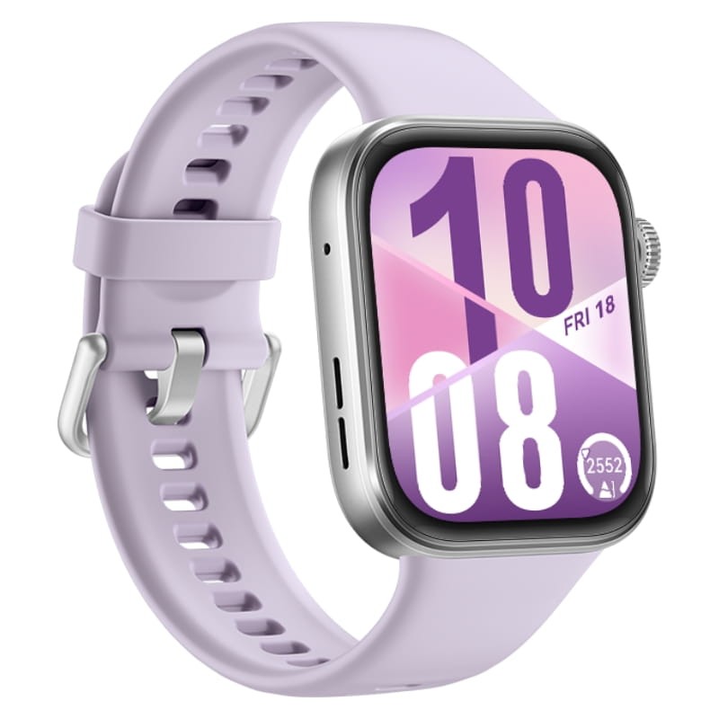 Huawei Watch Fit 4 Roxo - vista a 45 graus