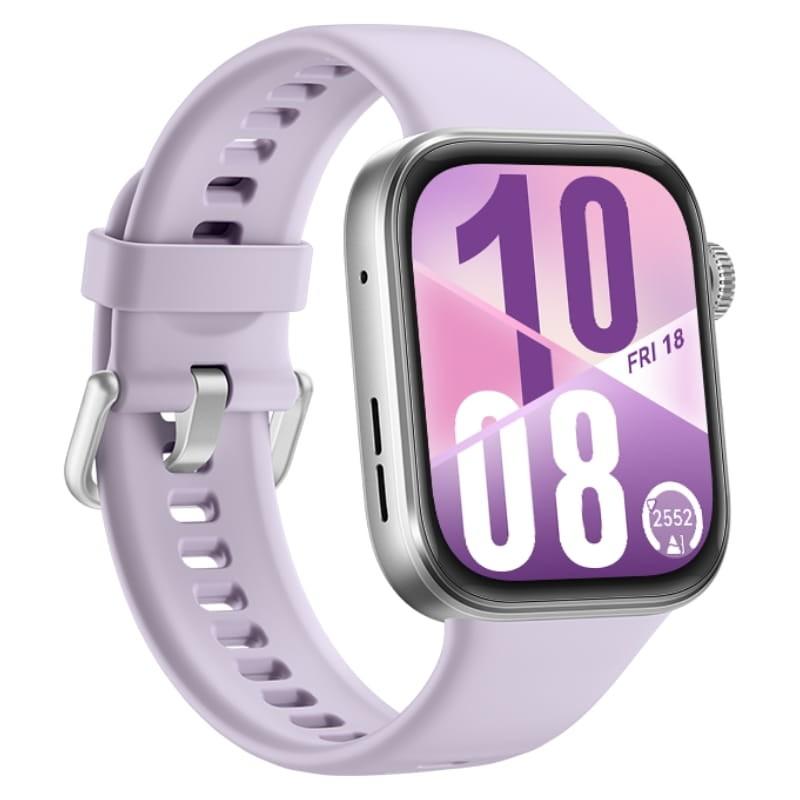 Huawei Watch Fit 4 Roxo - vista a 45 graus