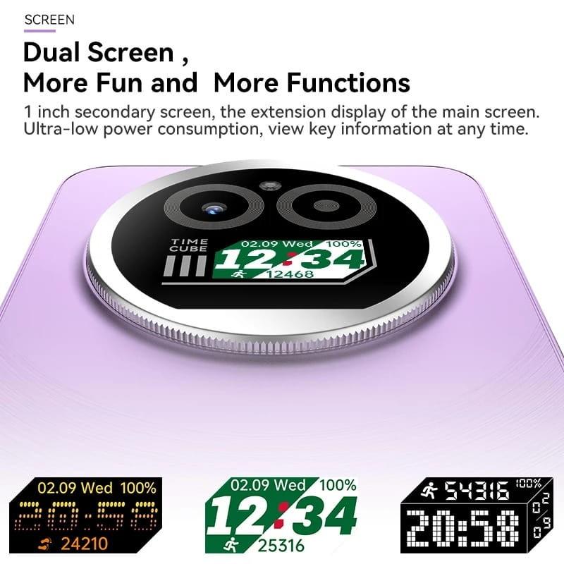 IIIF150 Action A5 Pro 3GB/256GB Morado - pantalla secundaria