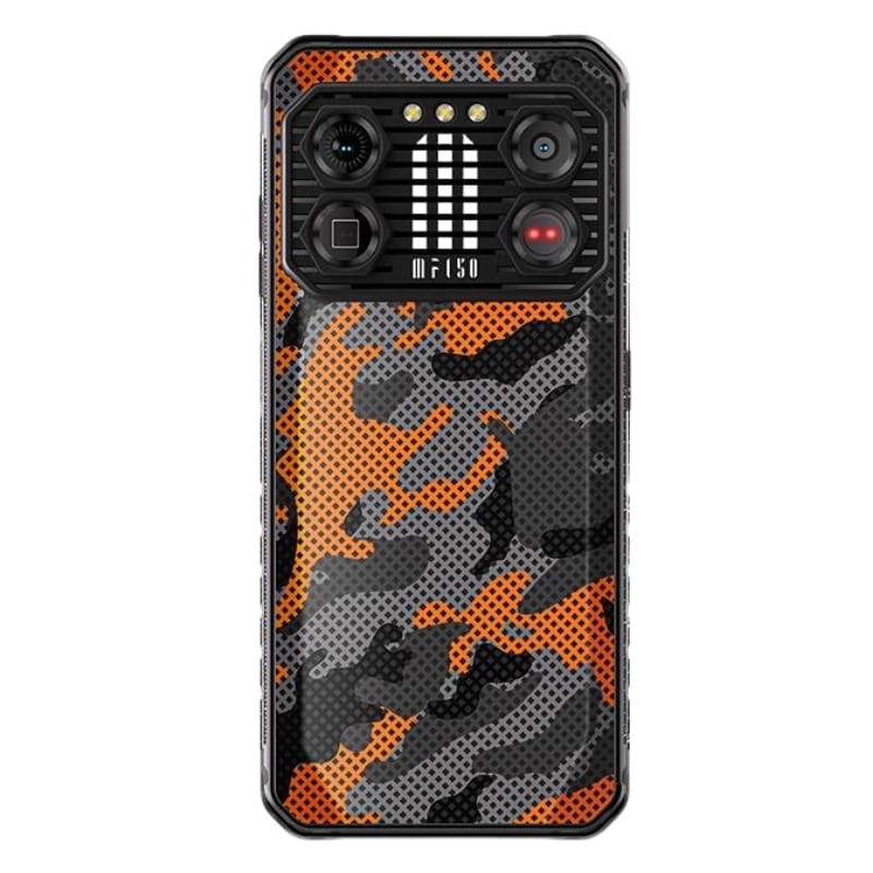 IIIF150 B2 Pro 12GB/256GB Naranja - Teléfono Móvil Rugged - lado trasero
