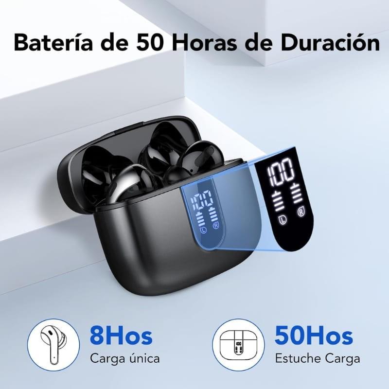 IKT X08 Negro - Auriculares Bluetooth - duración de la batería