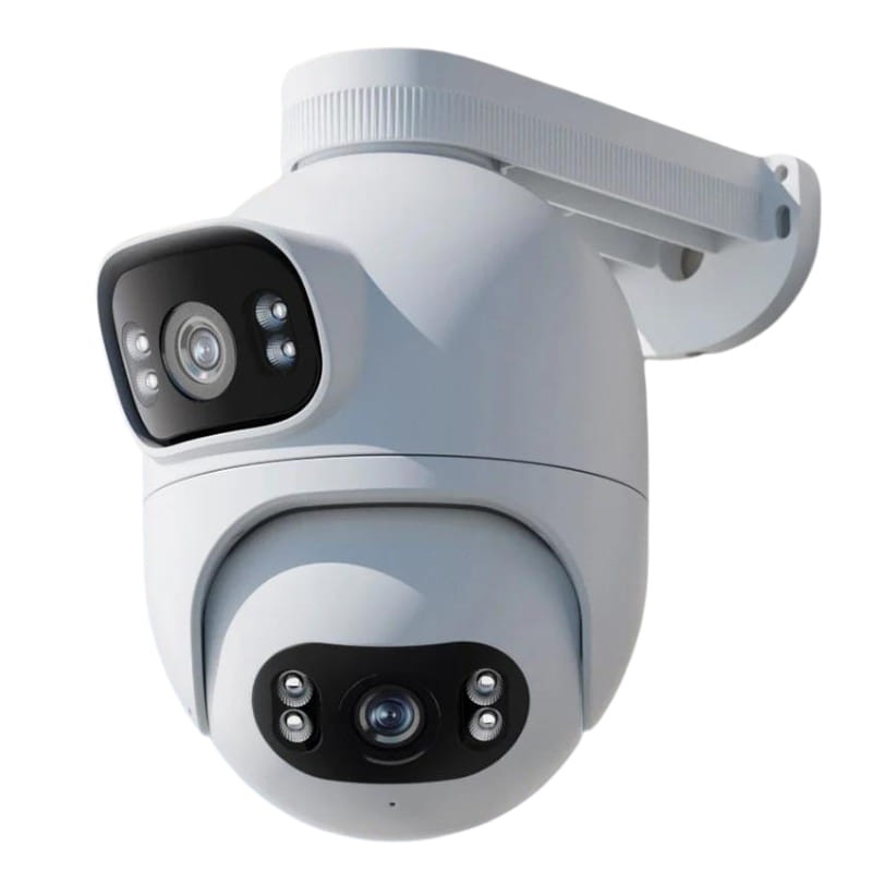 Imilab EC6 Dual 3MP 2K WiFi Blanco - Cámara de Seguridad Exterior - vista a 45 grados